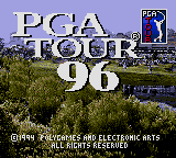 Заставка игры PGA Tour 96